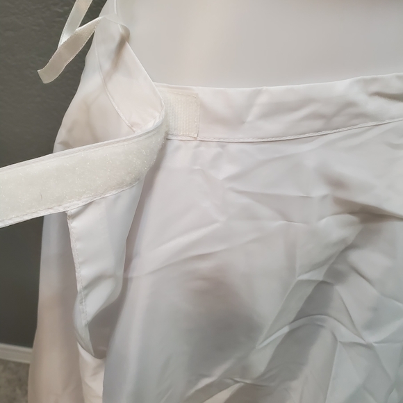 VTG David's Bridal Satin A-line Wedding Dress - Picture 8 of 11